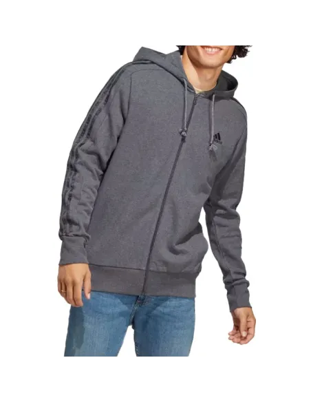 Sudadera Adidas 3S Ft Fz |ADIDAS |Ropa de pádel ADIDAS