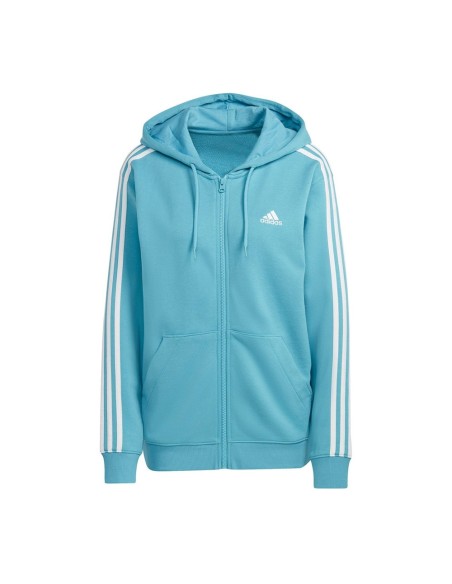 Felpa Adidas 3s Ft Fz R da donna |ADIDAS |Abbigliamento da padel ADIDAS