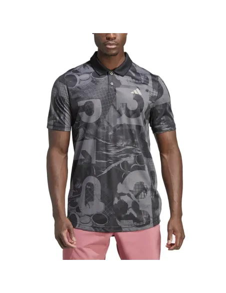 Polo Adidas Club Graphics |ADIDAS |Vêtements de padel ADIDAS