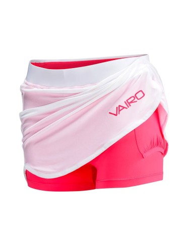Falda Vairo Columns Blanco Rosa |VAIRO |Faldas pádel