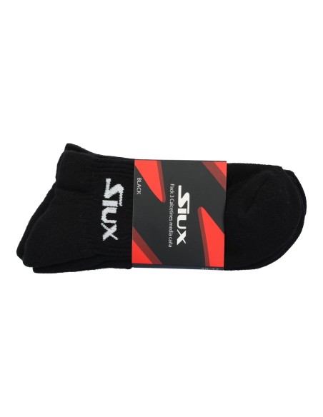 Pack 3 Calzini Siux Grigi Dhaka Canna Media |SIUX |Abbigliamento da padel SIUX Pack 3 Calzini Siux Grigi Dhaka Canna Media |SIUX |Abbigliamento da padel SIUX