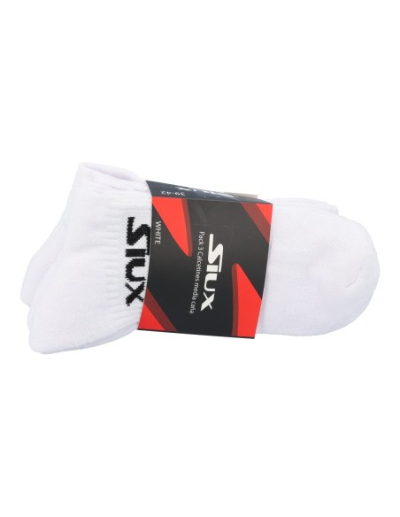 Pack 3 Calzini Siux Grigi Dhaka Canna Media |SIUX |Abbigliamento da padel SIUX Pack 3 Calzini Siux Grigi Dhaka Canna Media |SIUX |Abbigliamento da padel SIUX