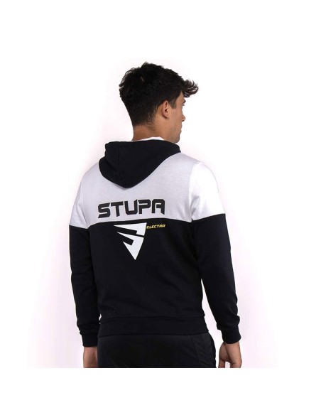 Siux Electra Stupa Sweat Noir Fw23 Défaut Esthétique |SIUX |Vêtements de padel SIUX