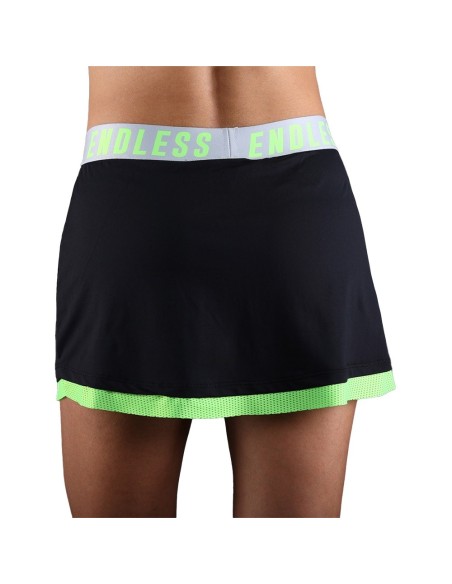 Saia icônica Endless 40205 Black Verde |ENDLESS |Roupa de remo ENDLESS Saia icônica Endless 40205 Black Verde |ENDLESS |Roupa de remo ENDLESS
