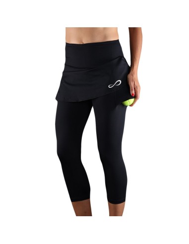 Jupe En Maille Sans Fin Fuse 7/8 40212 Black |ENDLESS |Vêtements de padel ENDLESS