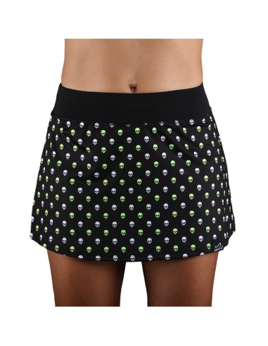Jupe à imprimé minimal sans fin 40009 Skulls Green |ENDLESS |Vêtements de padel ENDLESS