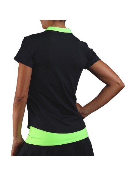 Polo Endless Onyx Sleeves Women |ENDLESS |ENDLESS padel clothing Polo Endless Onyx Sleeves Women |ENDLESS |ENDLESS padel clothing