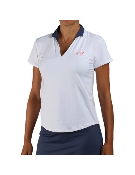 Polo Endless Onyx Sleeves Women |ENDLESS |ENDLESS padel clothing Polo Endless Onyx Sleeves Women |ENDLESS |ENDLESS padel clothing