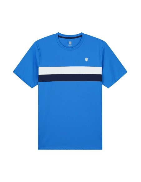 Camiseta Kswiss Core Team Stripe Crew 104923400 |K SWISS |T-shirts Paddle Camiseta Kswiss Core Team Stripe Crew 104923400 |K SWISS |T-shirts Paddle