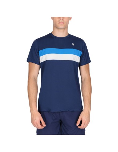T-shirt Kswiss Core Team Stripe Crew 104923400 |K SWISS |T-shirts