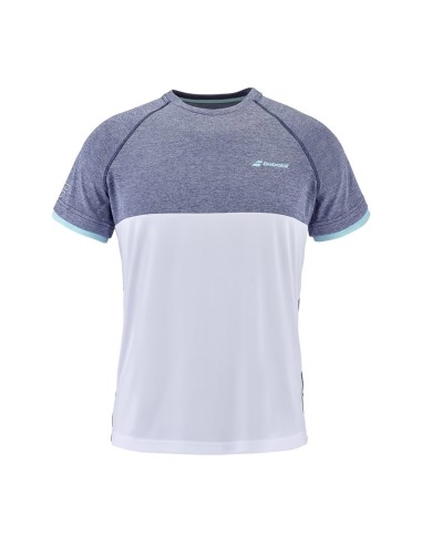 Camiseta Babolat Play Cneck Tee 3Mte011 |BABOLAT |Roupa de padel BABOLAT