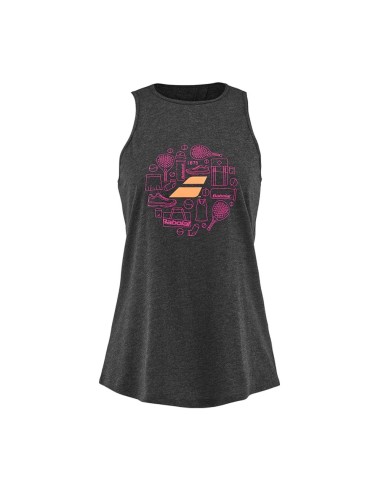 Camiseta De Tirantes Babolat Cotton Tank Mujer |BABOLAT |Ropa de pádel BABOLAT