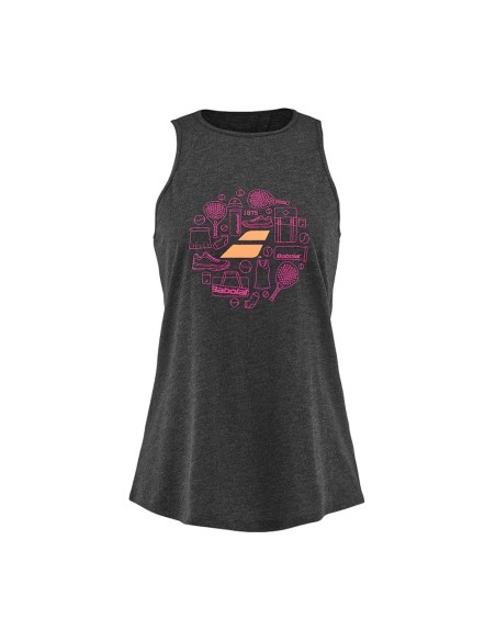 Camiseta De Tirantes Babolat Cotton Tank Mujer |BABOLAT |Ropa de pádel BABOLAT Camiseta De Tirantes Babolat Cotton Tank Mujer |BABOLAT |Ropa de pádel BABOLAT