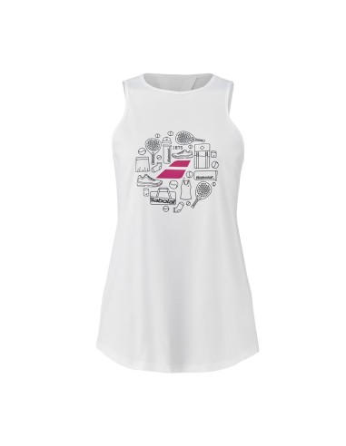 Regata feminina Babolat Cotton Tank |BABOLAT |Roupa de padel BABOLAT