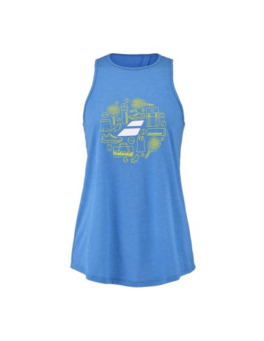 Débardeur Babolat Cotton Tank pour femme |BABOLAT |Vêtements de padel BABOLAT