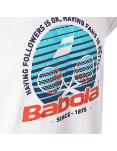Camiseta Babolat Exs Cotton Tee Junior |BABOLAT |Ropa de pádel BABOLAT 2