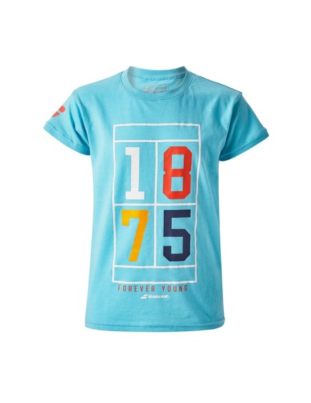 Camiseta Babolat Exs Cotton Tee Junior |BABOLAT |Abbigliamento da padel BABOLAT Camiseta Babolat Exs Cotton Tee Junior |BABOLAT |Abbigliamento da padel BABOLAT