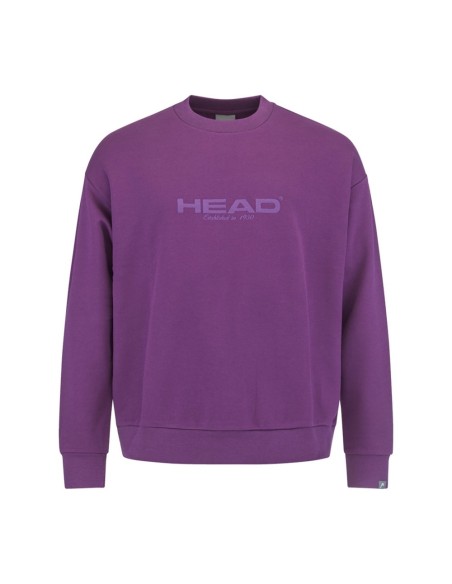 Moletom com capuz Head Motion Crewneck sem capuz |HEAD |Roupa de padel HEAD Moletom com capuz Head Motion Crewneck sem capuz |HEAD |Roupa de padel HEAD