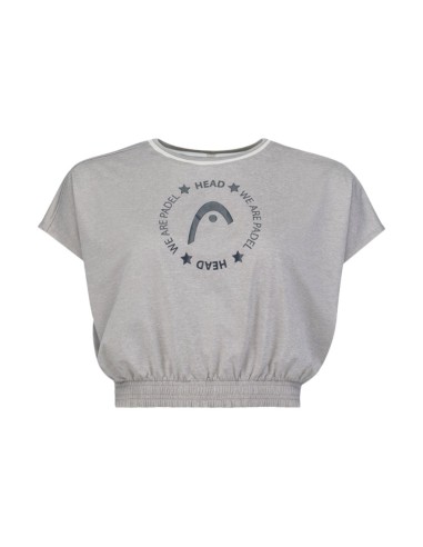 Top Head Padel Crop Feminino |HEAD |Roupa de padel HEAD