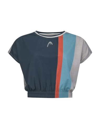 Top Head Padel Crop Feminino |HEAD |Roupa de padel HEAD