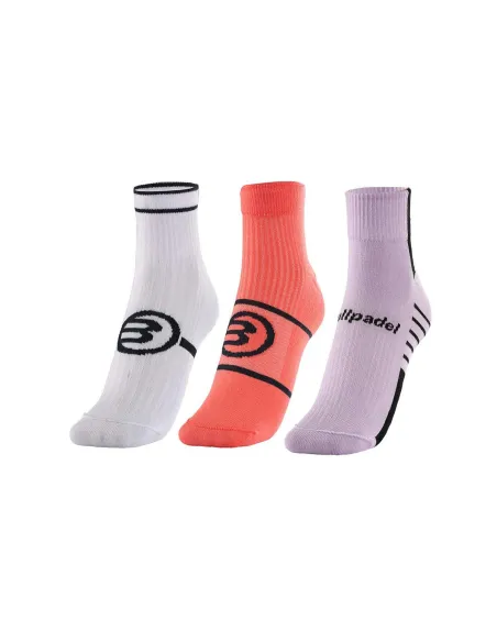 Pack 3 Calcetines Bullpadel Bp2302 Fw 000 Mujer |BULLPADEL |Ropa de pádel BULLPADEL