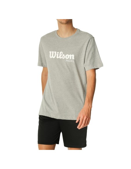 Camiseta Wilson Wilson Gráfico Heather |WILSON |Roupa de padel Wilson Camiseta Wilson Wilson Gráfico Heather |WILSON |Roupa de padel Wilson