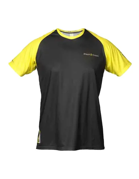 Camiseta Black Crown Ashica Cinza  |BLACK CROWN |Roupa de padel BLACK CROWN
