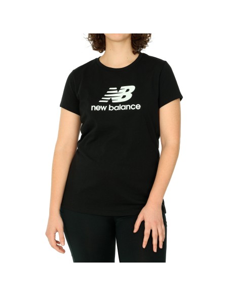 T-shirt con logo impilato New Balance Essentials |NEW BALANCE |Abbigliamento da padel