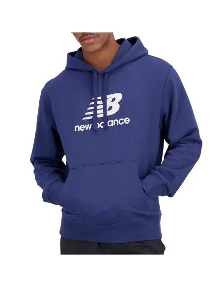 Sweat New Balance Essentials Stacked Logo |NEW BALANCE |Vêtements de padel