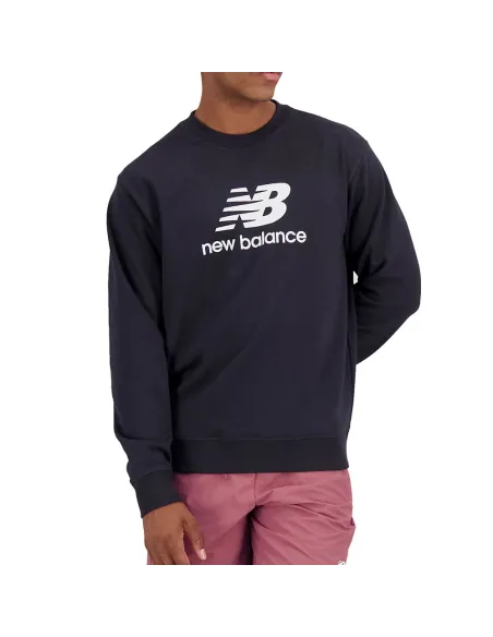 Sweatshirt New Balance Essentials Stacked Logo Mt31538 |NEW BALANCE |Padel clothing
