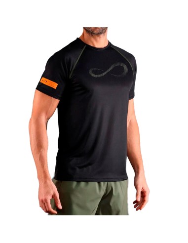 T-shirt Endless Unlimited Diamond II 40422 Black |ENDLESS |Vêtements de padel ENDLESS