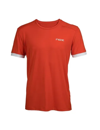 T-Shirt Nox Team Rojo 2021 | Abbigliamento da padel NOX | Time2Padel