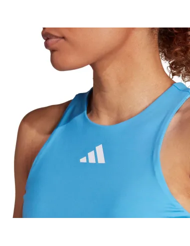 Camiseta Alças Adidas Y-Tank Mulher |ADIDAS |Roupa de padel