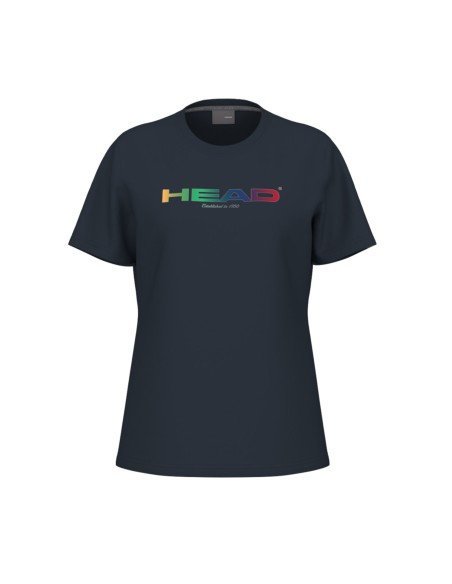 T-Shirt Head Rainbow T-Shirt Femme |HEAD |Vêtements de padel