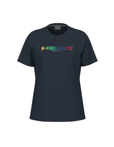 Camiseta Head Rainbow Camiseta Mulher |HEAD |Roupa de padel
