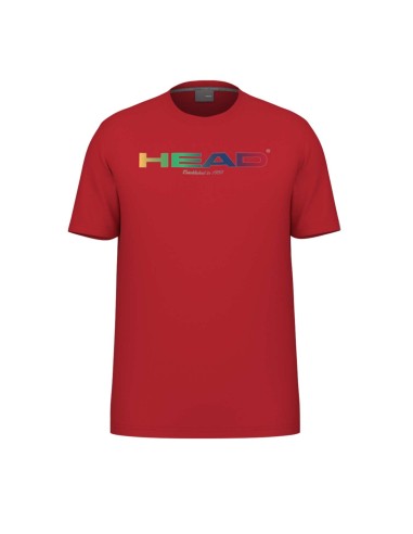 T-shirt Head arc-en-ciel |HEAD |Vêtements de padel