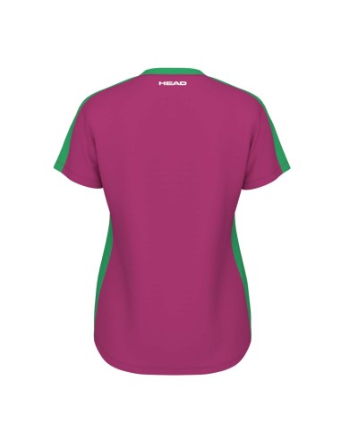 Camiseta Head Tie-Break T-Shirt 814644 Mujer |HEAD |Vêtements de padel