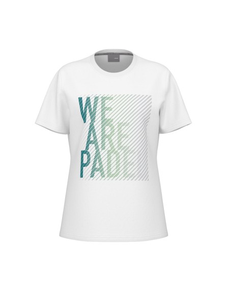 Camiseta Head We Are Padel Mulher |HEAD |Roupa de padel