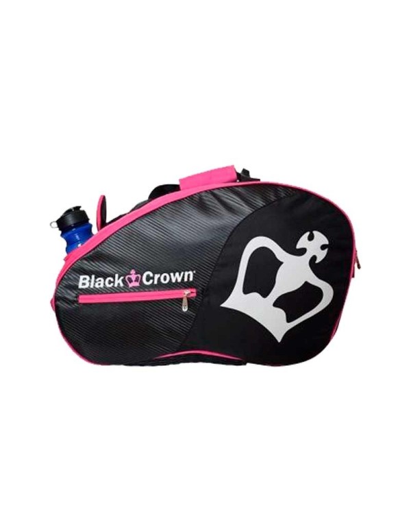 Paletero Black Tron Crown Negro Rosa |BLACK CROWN |Paleteros pádel