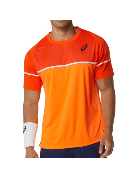 Asics Hommes Jeu Ss Haut T-shirt 2041a292-403 |ASICS |Vêtements de padel ASICS