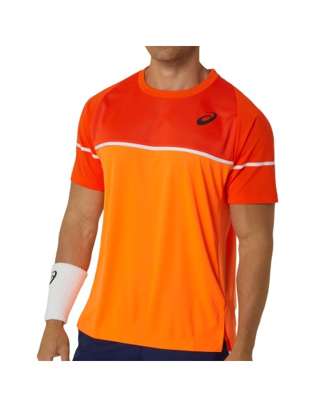 Asics Hommes Jeu Ss Haut T-shirt 2041a292-403 |ASICS |Vêtements de padel ASICS