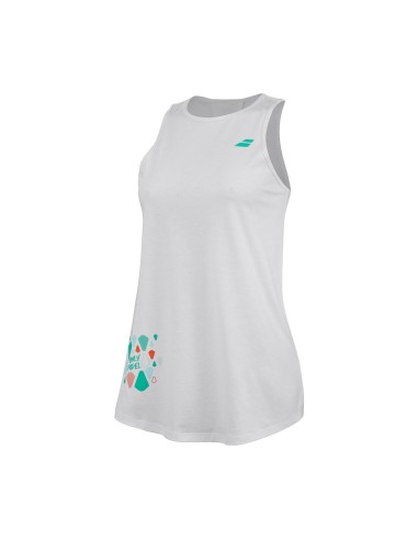 T-Shirt Sans Manches Babolat Cotton Tank Femme |BABOLAT |Vêtements de padel