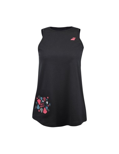 Camiseta Sem Mangas Babolat Cotton Tank Mulher |BABOLAT |Roupa de padel