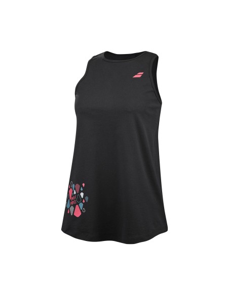 T-Shirt Sleeveless Babolat Cotton Tank Women |BABOLAT |Padel clothing