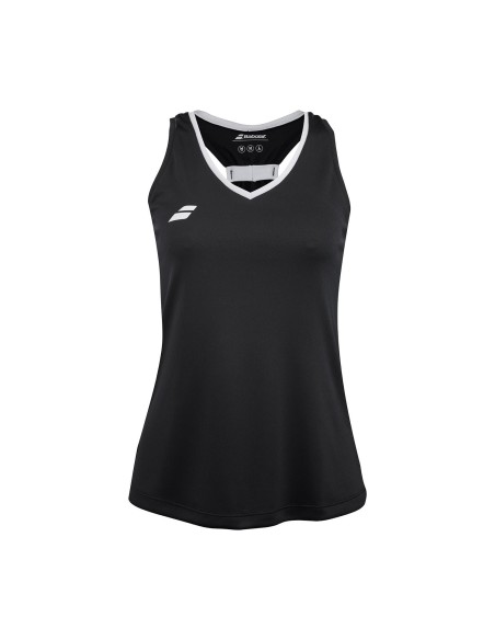 Babolat Play Canotta 3wp2071 1000 T-shirt senza maniche da donna |BABOLAT |Abbigliamento da padel BABOLAT