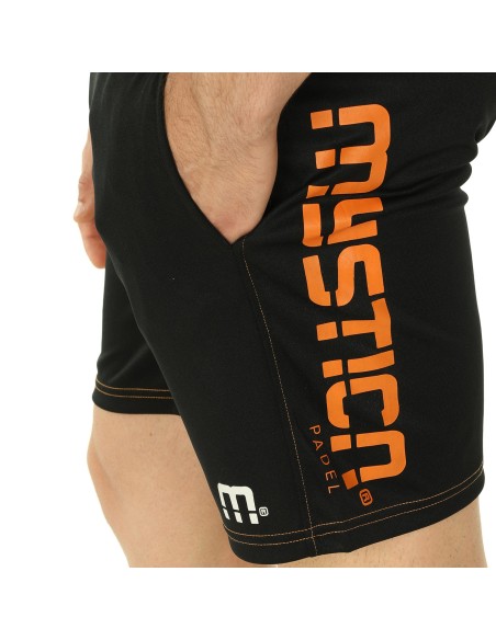 Corto Mystic Ss24 Black |MYSTICA |Abbigliamento da padel MYSTICA Corto Mystic Ss24 Black |MYSTICA |Abbigliamento da padel MYSTICA