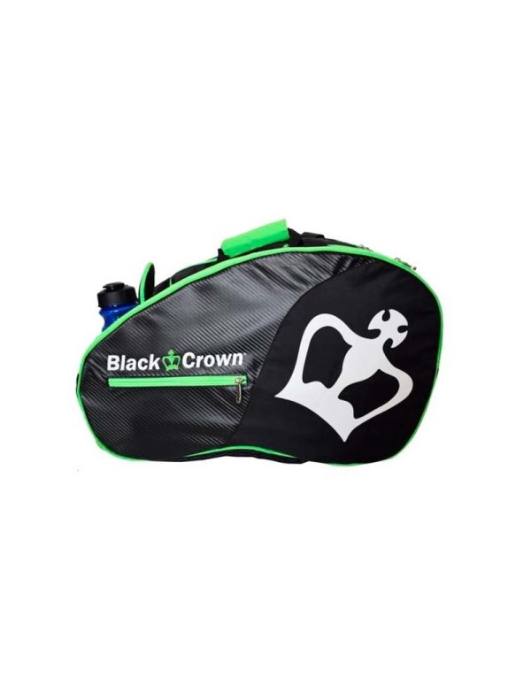 Paletero Black Crown Black Green |BLACK CROWN |Racket bags