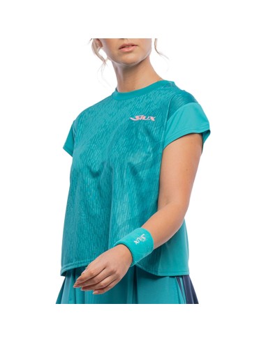Camiseta Siux Billow Mujer Azul |SIUX |Vêtements de padel SIUX