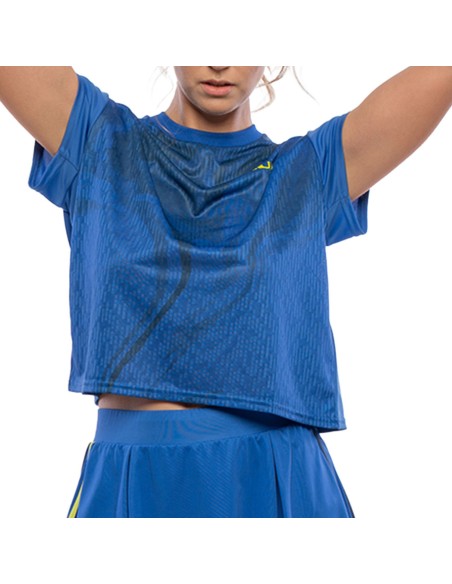 Camiseta Siux Billow Mujer Azul |SIUX |Vêtements de padel SIUX Camiseta Siux Billow Mujer Azul |SIUX |Vêtements de padel SIUX