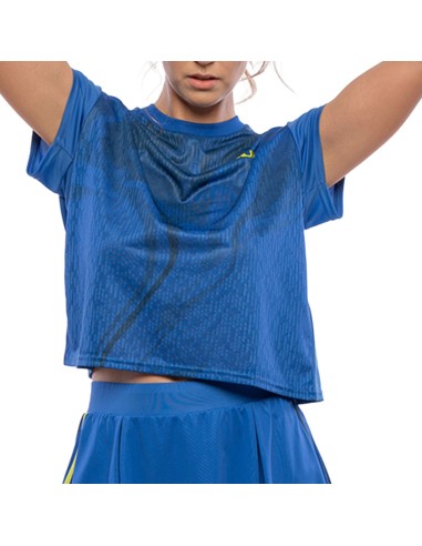 Camiseta Siux Billow Mujer Azul |SIUX |Vêtements de padel SIUX